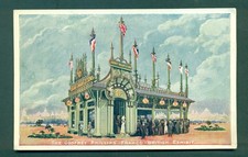 GODFREY PHILLIPS CIGARETTE  MAKERS ,STAND ,FRANCO BRIT EXPO,vintage postcard