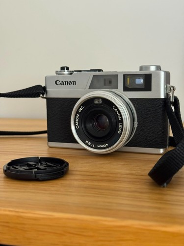 1970s black canon canonet - 1970s, 28