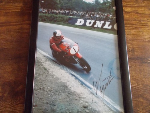 Giacomo agostini signed - agostini,