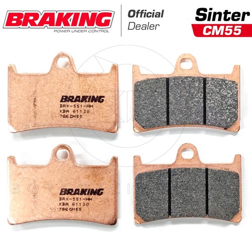 Brake pads anterior - brake, braking