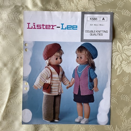 Lister lee knitting pattern - lee,
