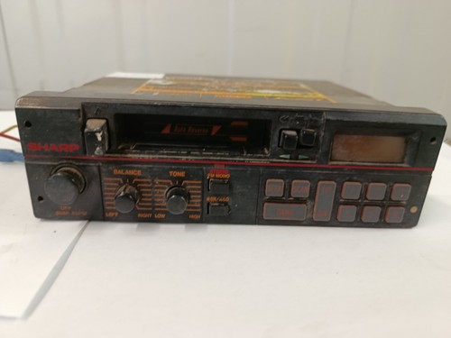 Vintage sharp f852e - vintage, radio