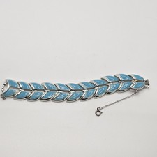 Vintage Coro Blue Enamel