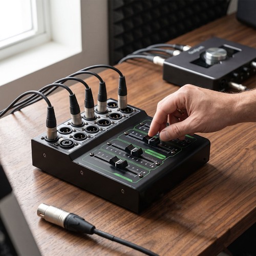 Xlr sound attenuator studio - sound,