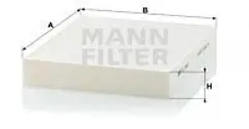 Cabin filter behind - , glove
