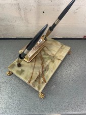 Vintage 1970's Onyx Desk