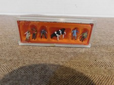 Preiser N Scale Cattle At
