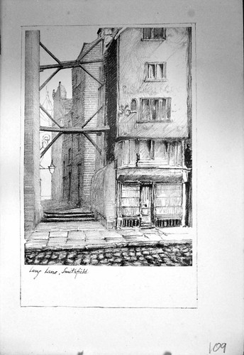 Original old vintage print - original,