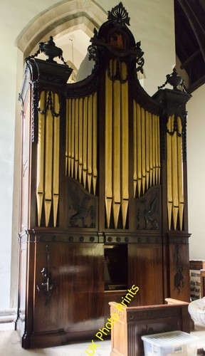 Photo 6x4 organ - all, saints'