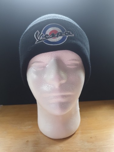 Vespa target black - vespa, beanie