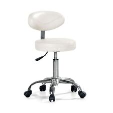 Urbanity hairdressing beauty manicure nail tech technician salon chair stool whi
