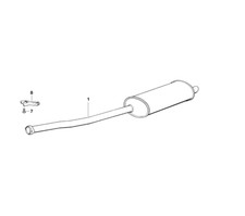 BMW Genuine Rear Bracket