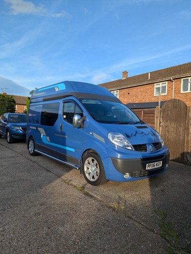 Renault traffic lwb - lwb, camper