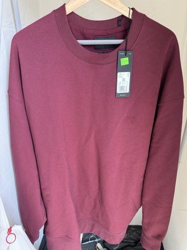 French terry crew sweater - terry,