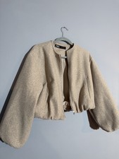 Zara Women's Beige Jacket Size