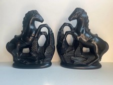 Vintage Lovatt & Lovatt Osborne Ware Ceramic Rearing Horse Ornaments