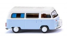 Wiking 031804 - 1/87 VW T2B Camper Van - White Blue/White - New