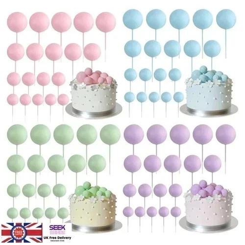 20pcs balls cake topper - 20pcs,