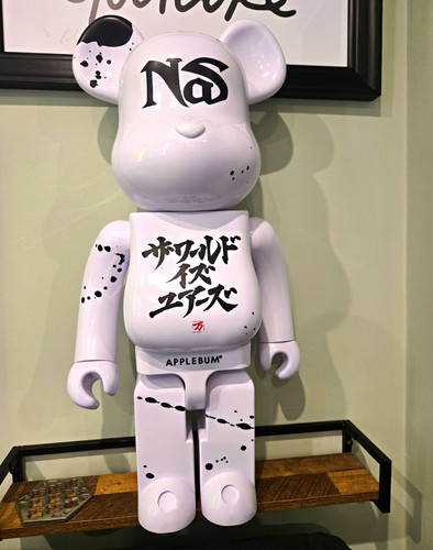 Nas applebum bearbrick 1000 - nas, x