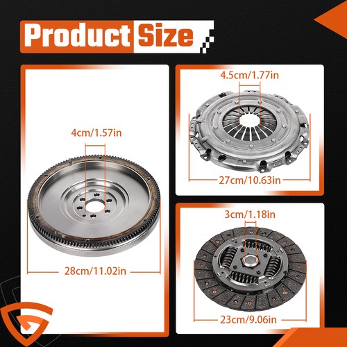 Clutch kit solid - flywheel,