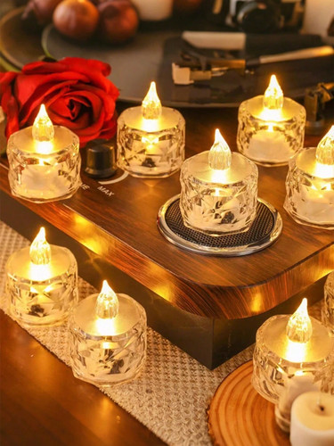 Flameless led tea lights - tea,