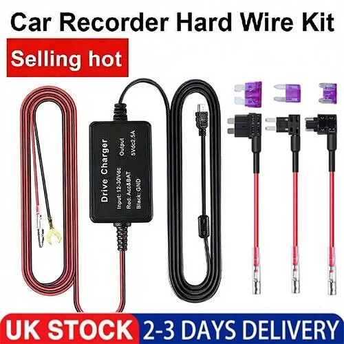 Dash cam hardwire kit mini - cam, usb