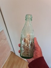PICTORIAL HALF PINT MINERAL WATER BOTTLE FROM BRADFORD, VIRTUALLY MINT!