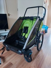 Thule Chariot Cab 2 Double Buggy Bike Trailer
