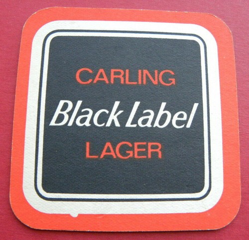 Carling beer mat - carling,