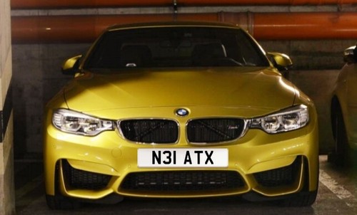 Private number plate n31 - plate, atx
