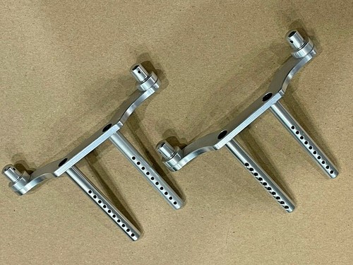 2pcs aluminum front - front+rear, body