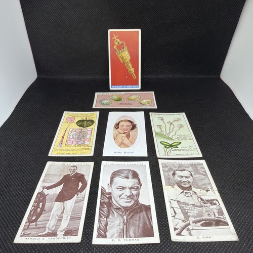 Vintage cigarette cards mixed - cigarette,