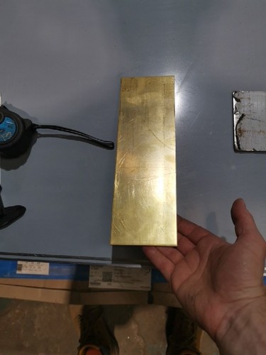 3mm brass sheet - brass, x