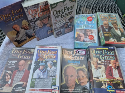 One foot the grave vhs - one, in