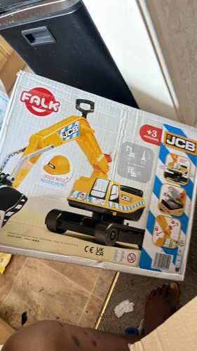 Jcb excavator toy digger - jcb,