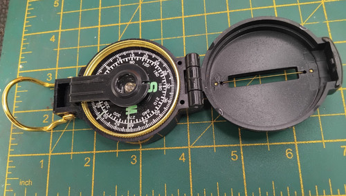 Vintage lensatic engineer - lensatic,