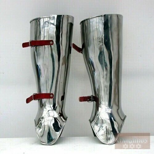 Medieval greaves leg sca - greaves,