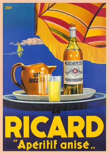 Vintage ricard aperitif - vintage,