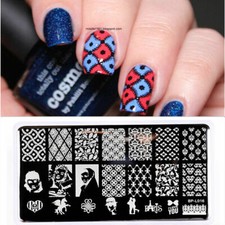 Nail Art Stamping Vintage