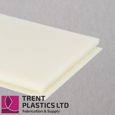 Natural Nylon 66 Sheet – Cut to Size Plastic Block Panel Polyamide 66 PA66