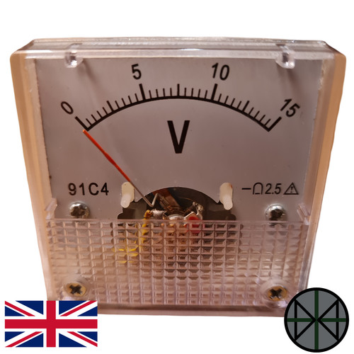 Volts dc analogue - 0, 15