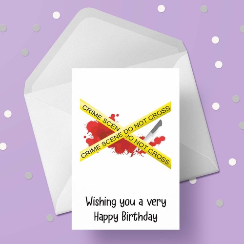 Police crime scene birthday - crime,