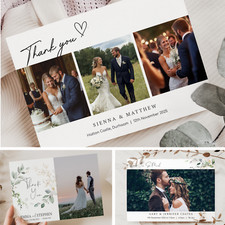 Personalised Wedding Thank You