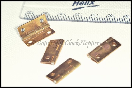 Brass door hinges clock - hinges,