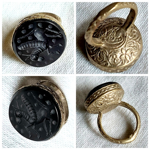 Antique intaglio signet - intaglio,