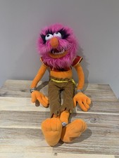 The Muppets Most Wanted Animal Posable Plush Soft Toy Disney Store Stamp 22”