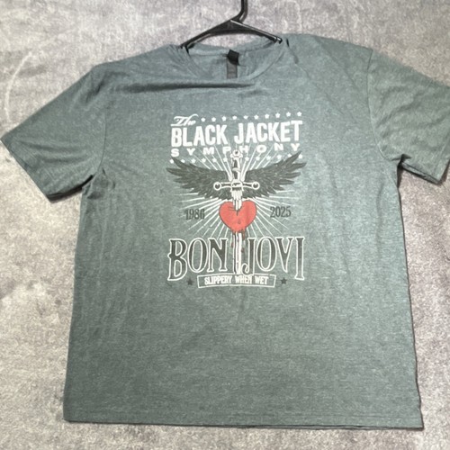 Bon jovi black jacket symphony - bon,