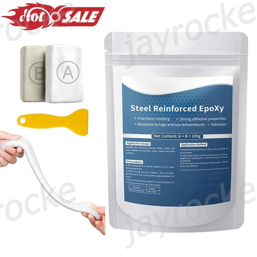 Steel reinforced epoxy - reinforced,