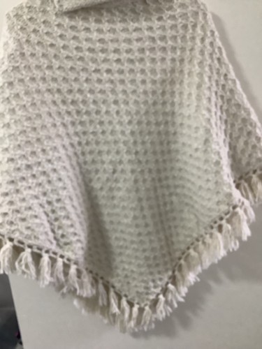 Ladies oatmeal shrug one - oatmeal,