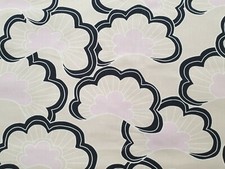 Globaltex "Milly" Cream 100% Cotton Fabric  139cm Wide 2.7 metre Remnant 